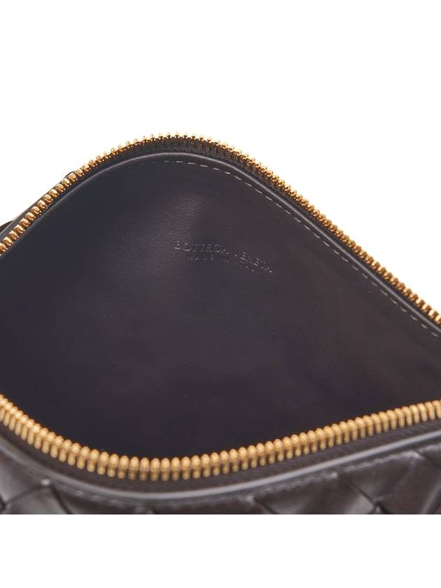 Bottega veneta Intrecciato Small Leather Shoulder Bag Brown