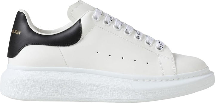 WHITE AND BLACK OVERSIZED SNEAKERS