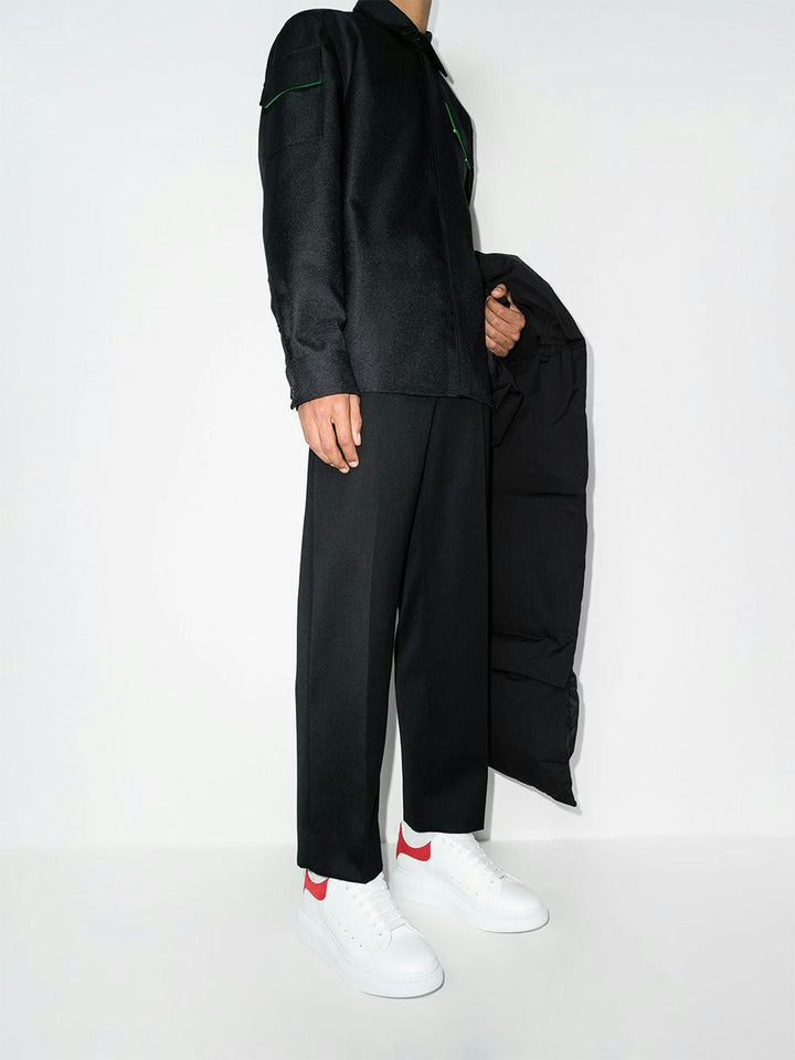 OVERSIZED LEATHER SNEAKERS
