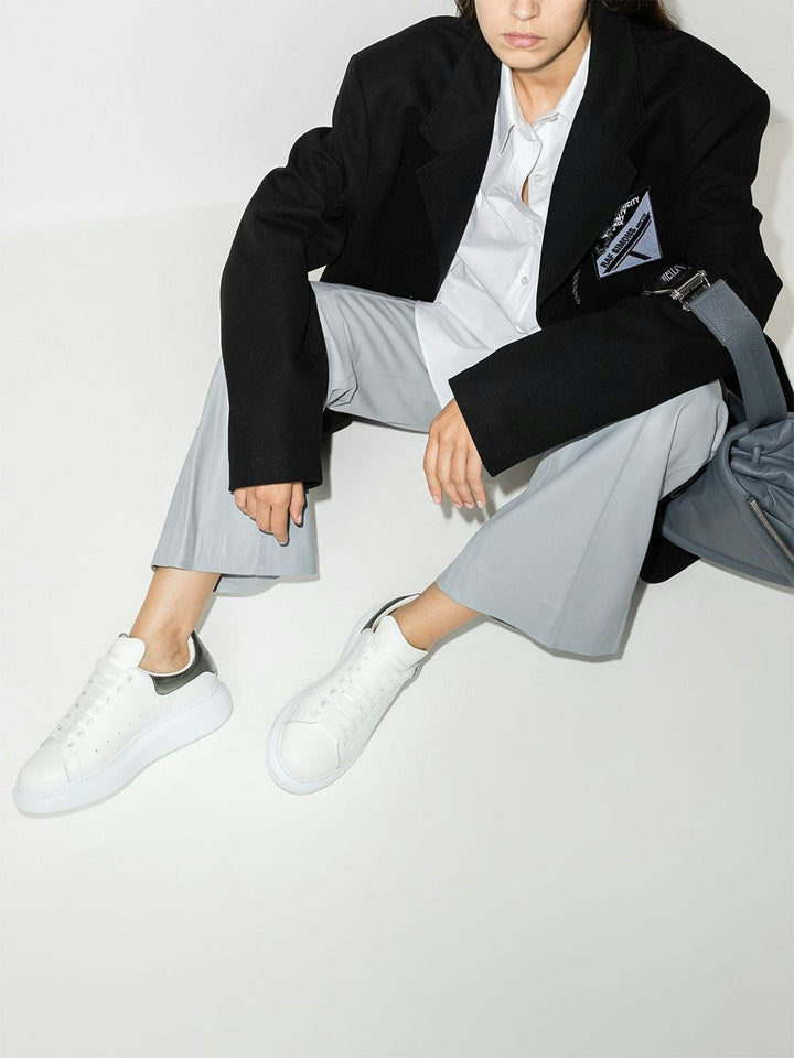 OVERSIZED LEATHER SNEAKERS