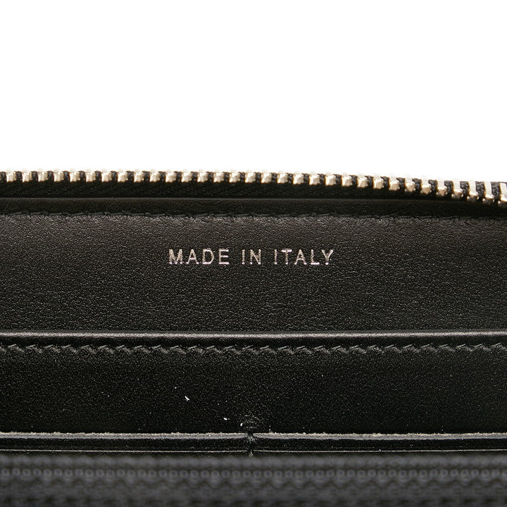 Top Quality Chanel Long Zip Wallet in Tweed Denim Blue
