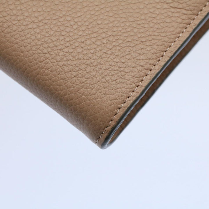 Chloe Long Wallet Leather Beige Pink 3P0171-H0Y 55677