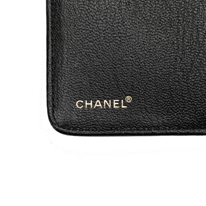 Top Quality Chanel Coco Handbook Cover Binder 6 s Black Leather  Chanel