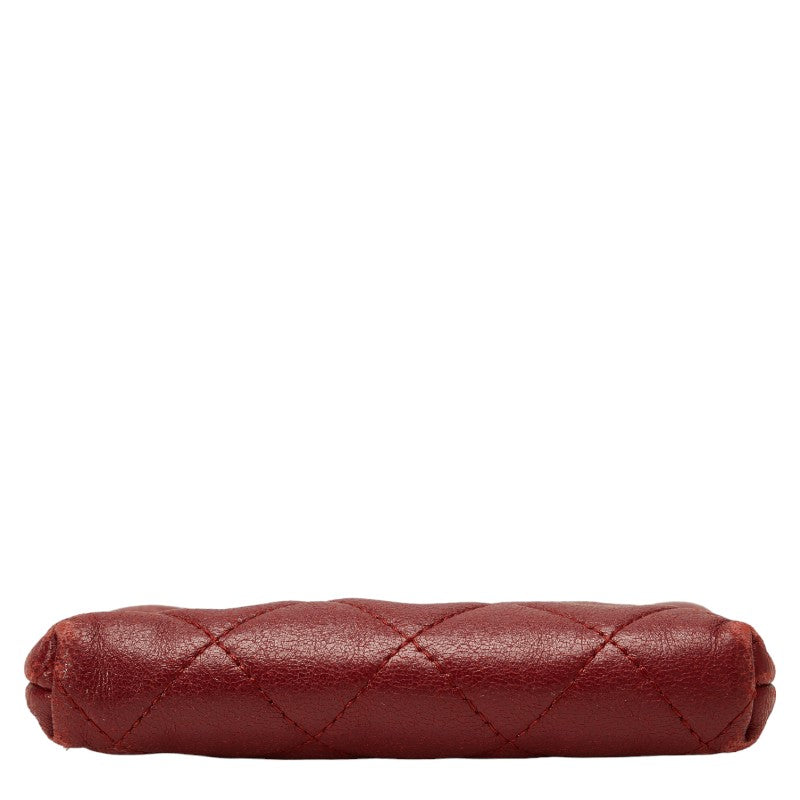 Top Quality Chanel Top Quality Chanel MATRASSE Coincase /Leather Wine Red  and Gentlemen
