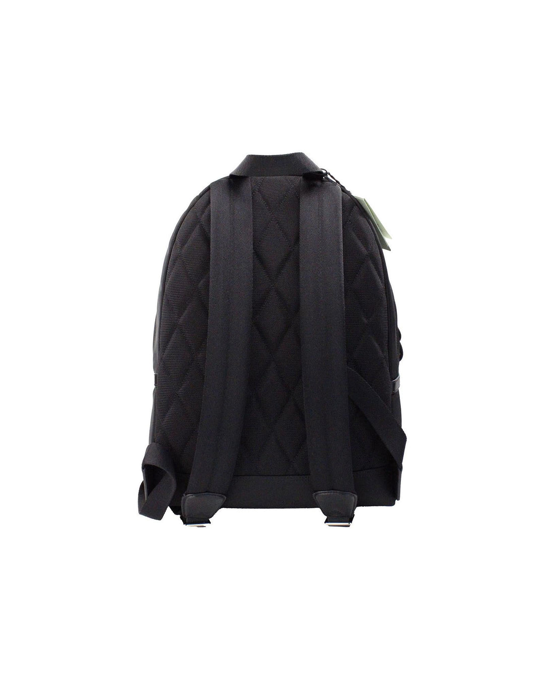 Burberry Black Nylon Backpack with Inner and Outer Zip Pockets and Adjustable Straps