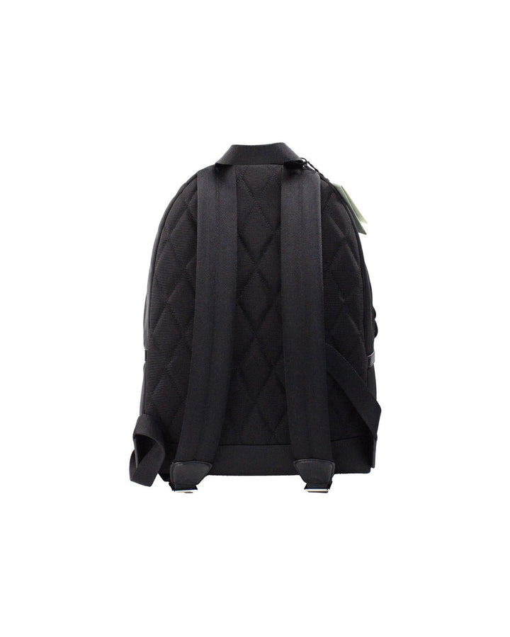 Burberry Black Nylon Backpack with Inner and Outer Zip Pockets and Adjustable Straps