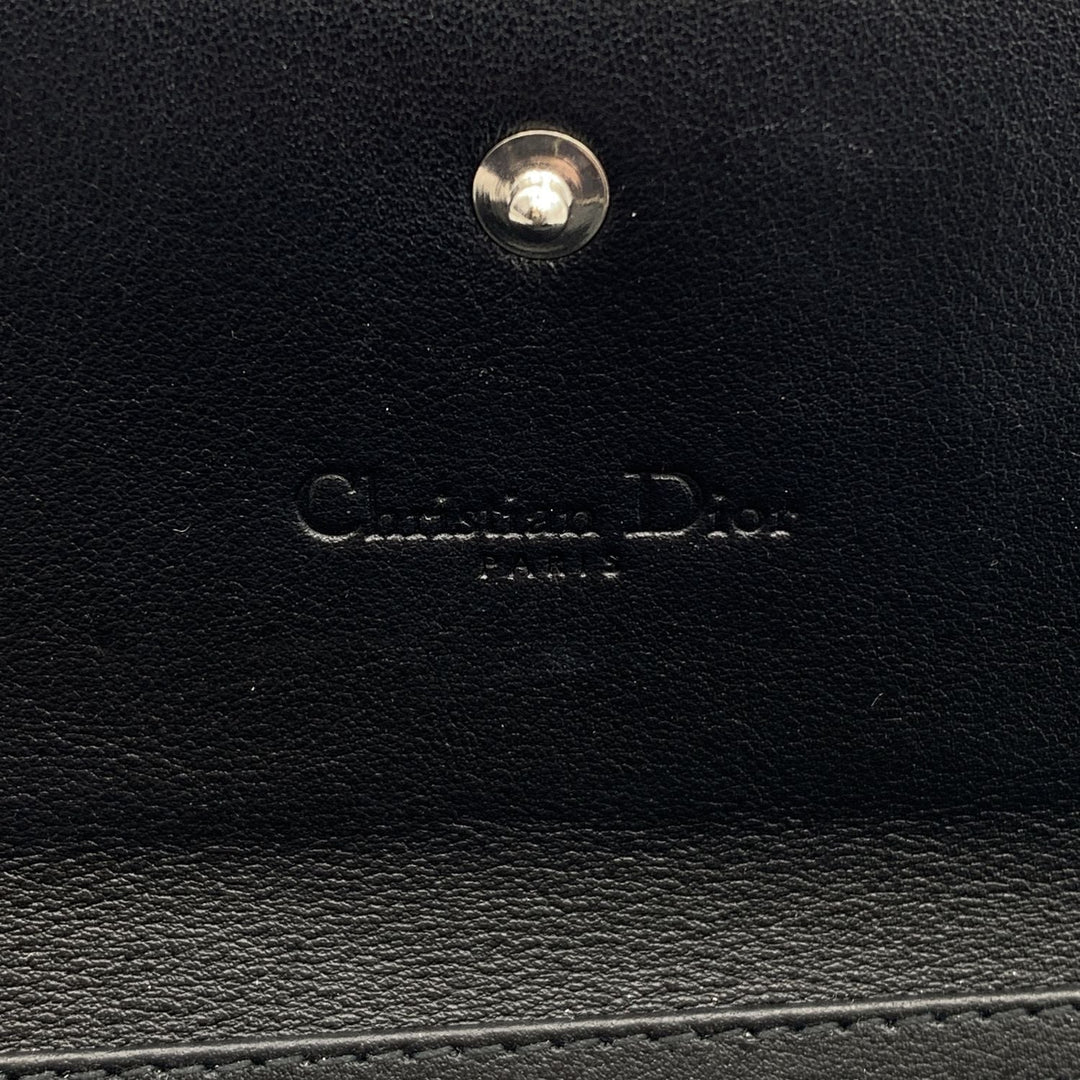 CHRISTIAN Top quality Dior Black Patent Leather Clutch Pochette Lady Top quality Dior Bag