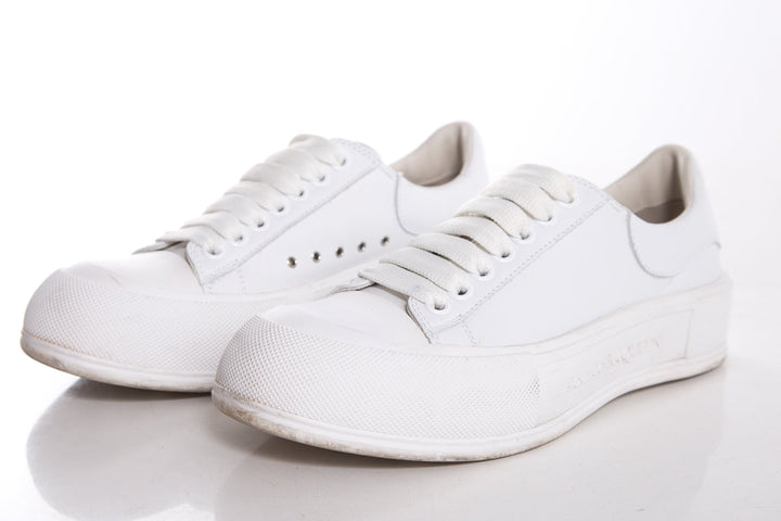 Alexander McQueen White Sneakers SZ 40
