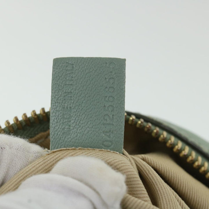 Chloe Mercy Shoulder Bag Leather 2way Green 56669