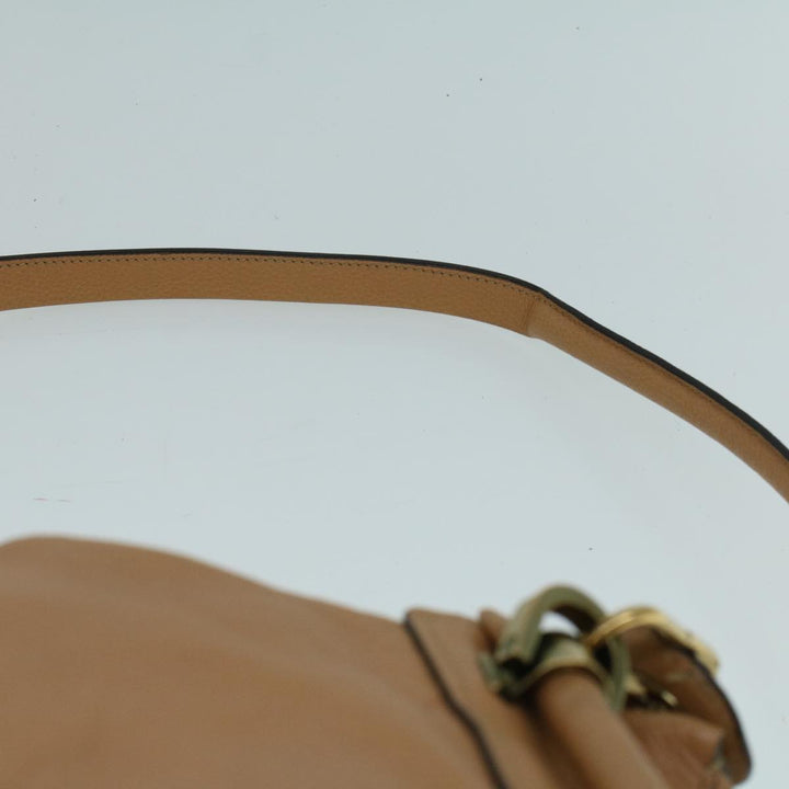 Chloe Shoulder Bag Leather 2way Brown 56709