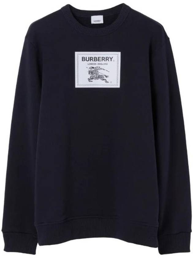 Burberry Men's Prorsum Label Cotton Sweatshirt Navy