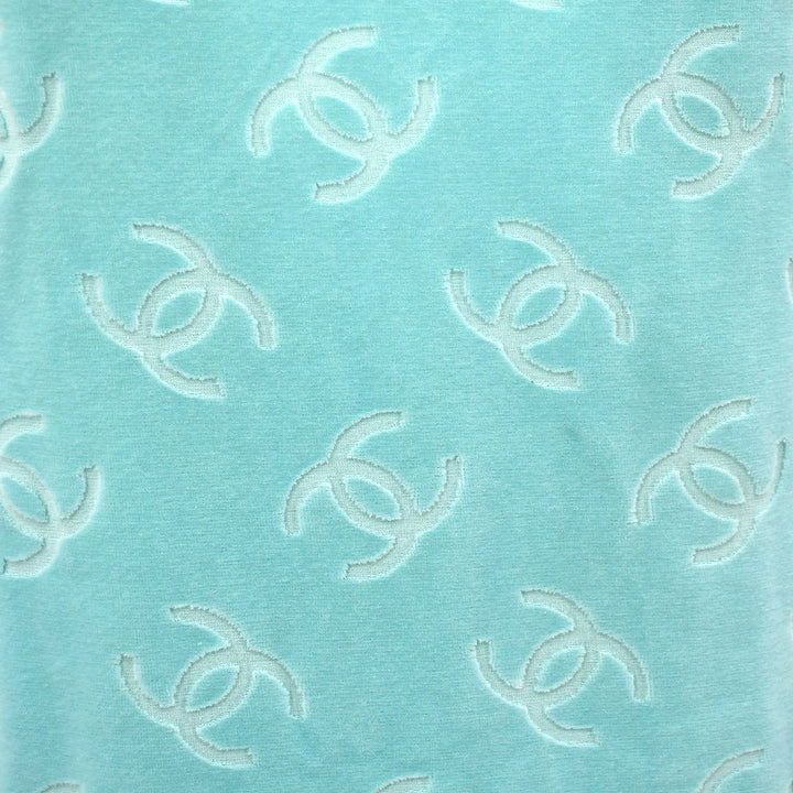 Top Quality Chanel Spring 1996 velvet CC-print dress #40