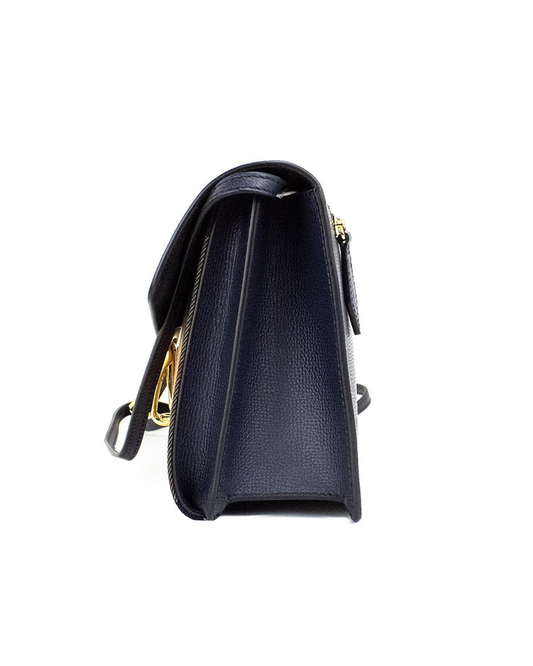 Burberry Grain Leather House Check Crossbody Bag with Inner Dividers and Adjustable Strap