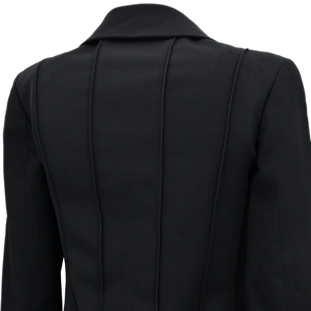 Top Quality Chanel Single Breasted Jacket Black