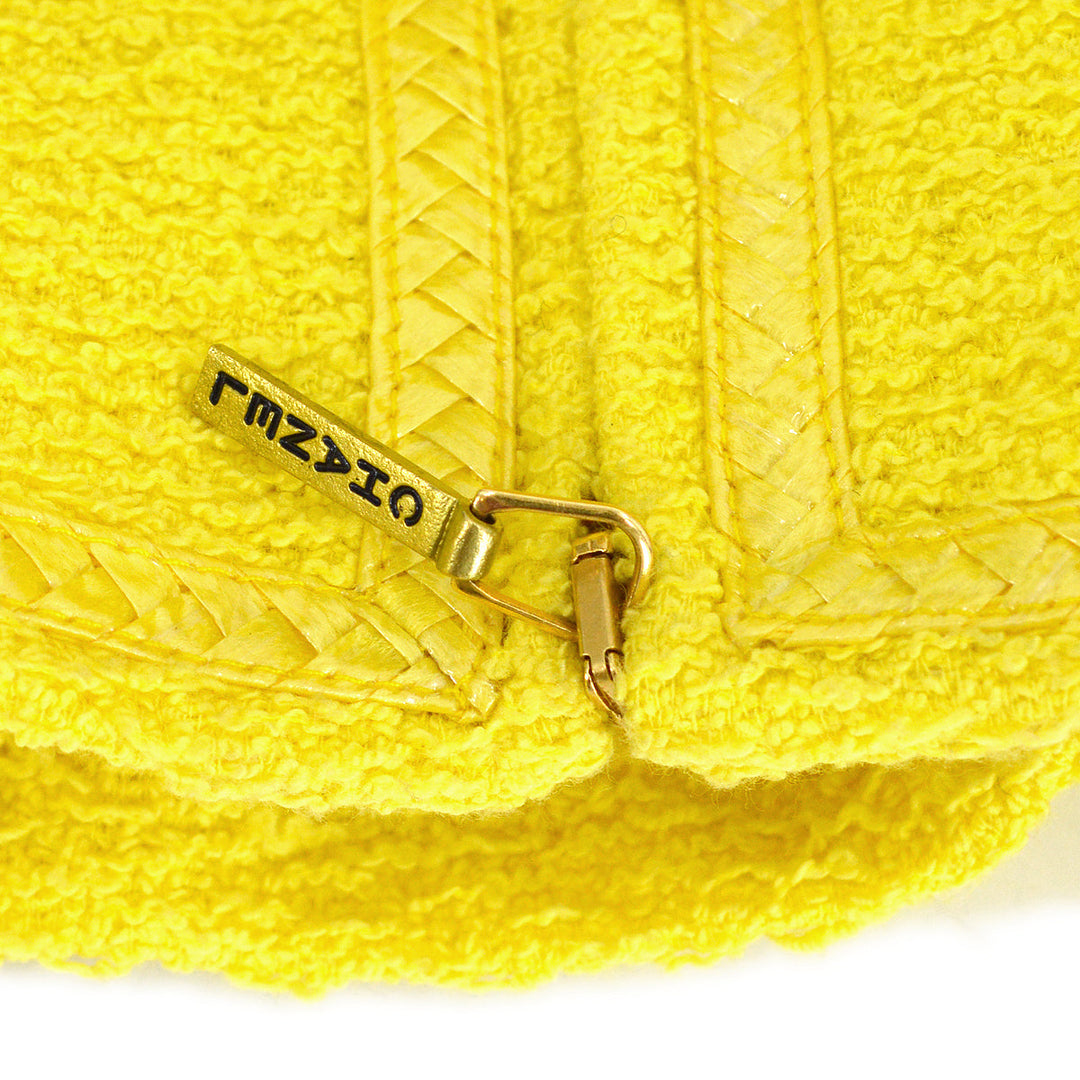 Top Quality Chanel Spring 1995 Zip Up Jacket Yellow #38