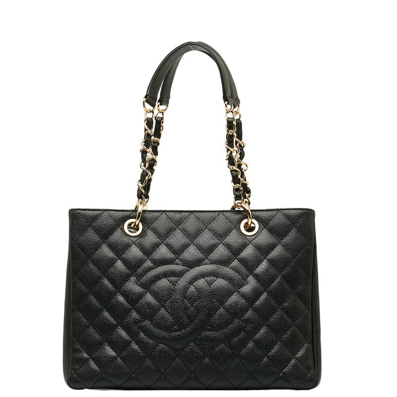 Top Quality Chanel GT Cocomark Chain  Bag Black Caviar S Lady Chanel