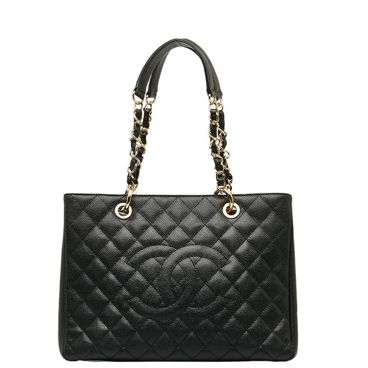 Top Quality Chanel GT Cocomark Chain  Bag Black Caviar S Lady Chanel