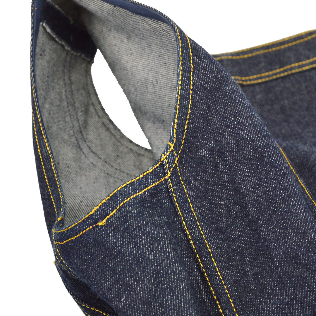 Top Quality Chanel Sleeveless Denim Dress Indigo E97 #42