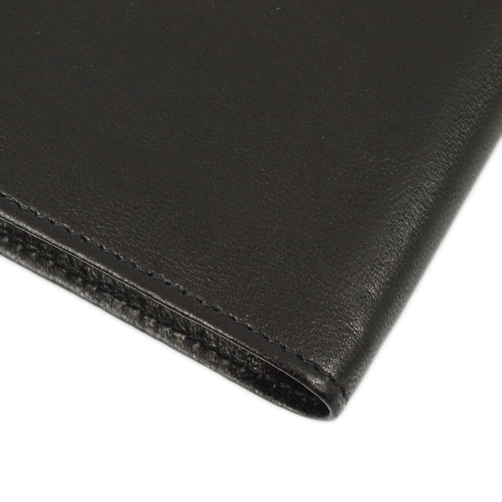 Top Quality Chanel 1991-1994 Black Lambskin Long Wallet Purse
