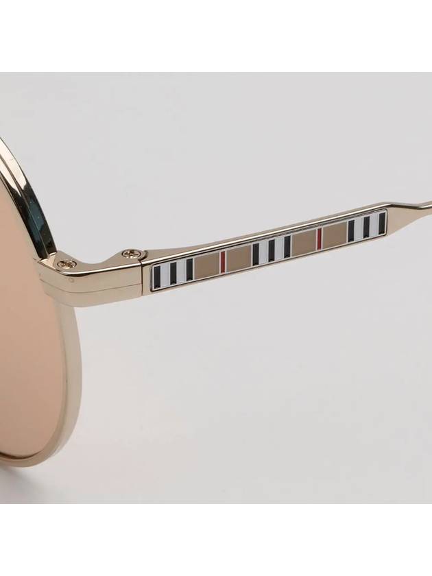 Burberry Eyewear Tara Boeing Sunglasses Light Gold