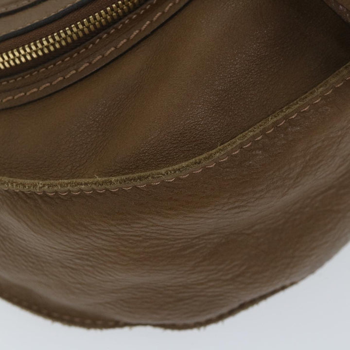 Chloe Mercy Shoulder Bag Leather Brown 58160