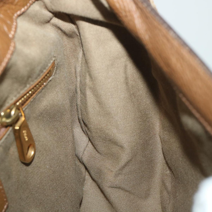 Chloe Mercy Shoulder Bag Leather Brown 58160