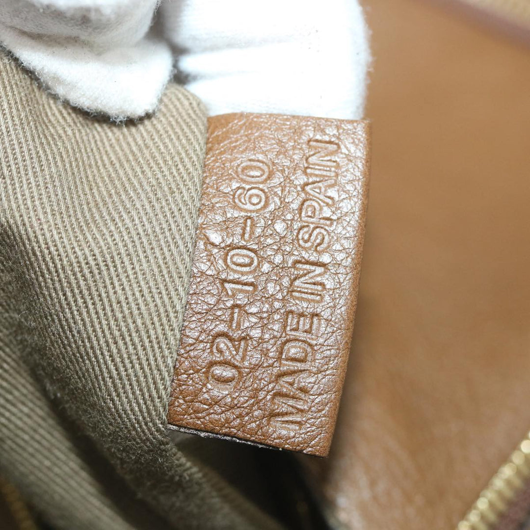 Chloe Mercy Shoulder Bag Leather Brown 58160