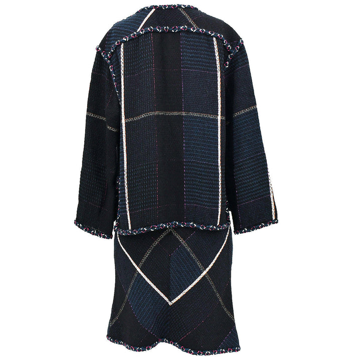 Top Quality Chanel Cruise 2007 tweed open-front jacket skirt suit #36 #40