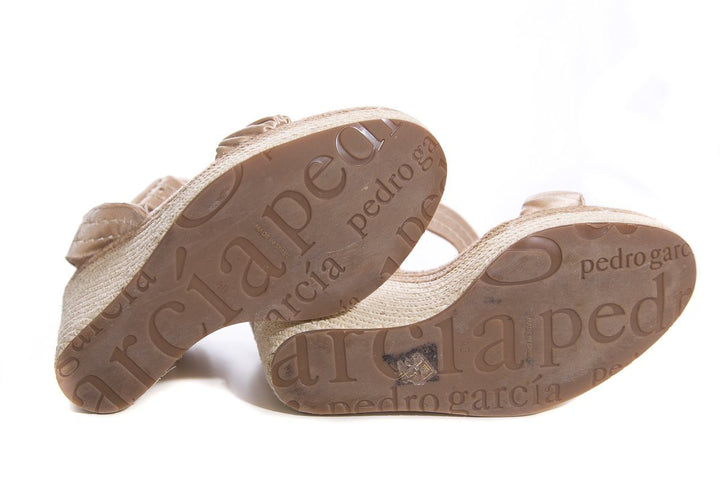 Pedro Garcia Beige Wedge SZ 40