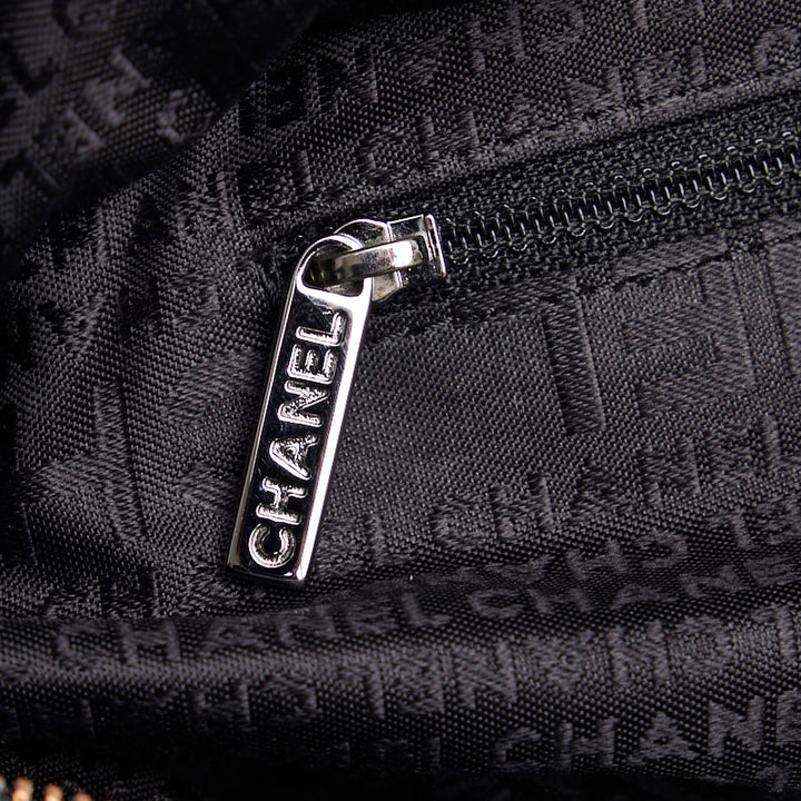 Top Quality Chanel Coco Handbag Mini Boston Bag Black Leather  Chanel