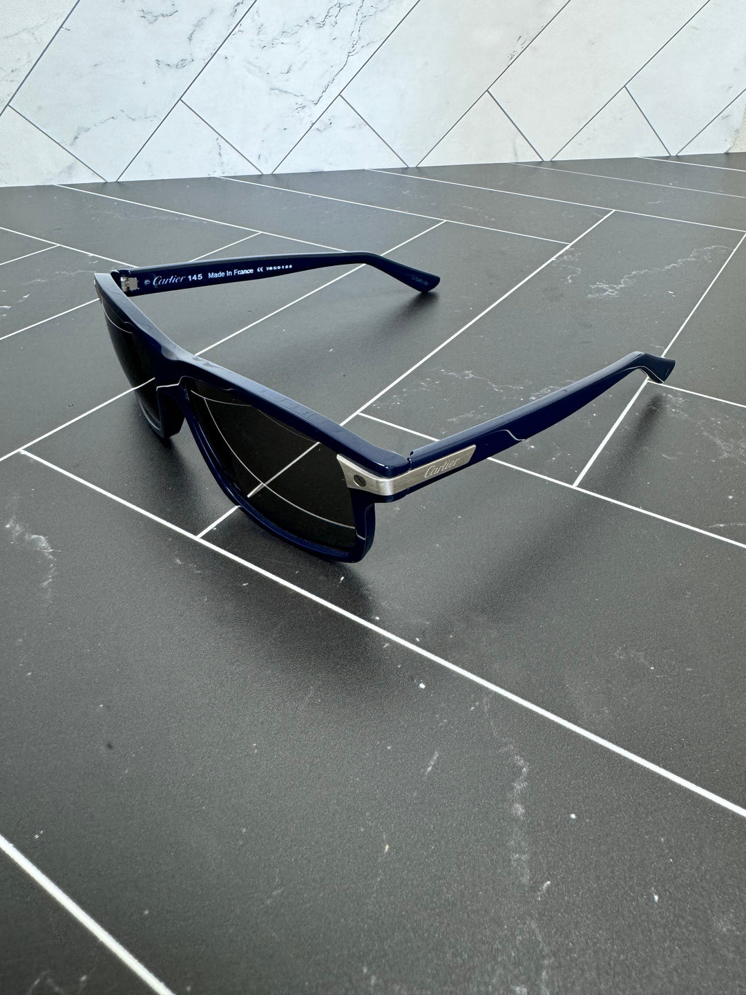 BRAND NEW- Cartier Blue Sunglasses