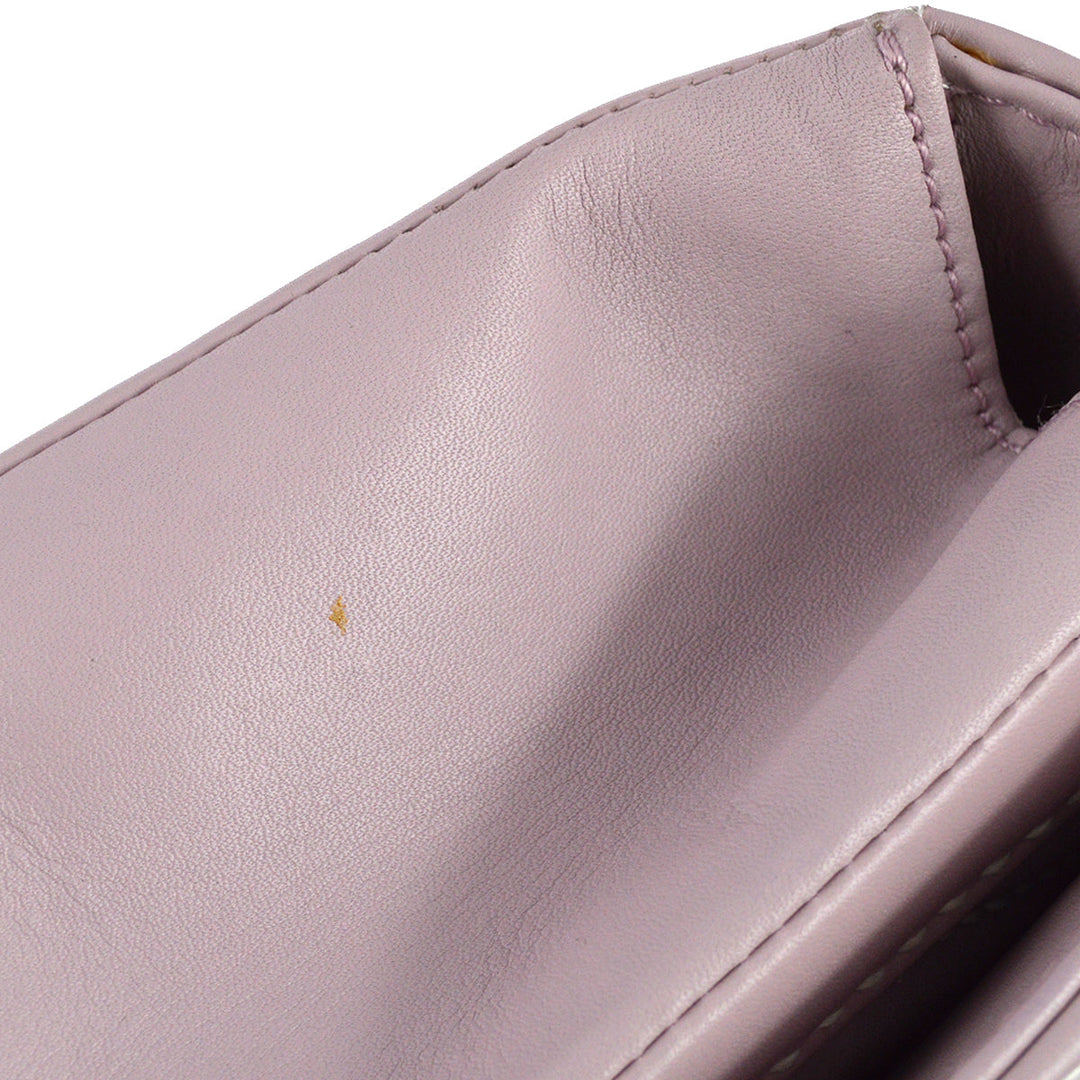 Top Quality Chanel 2004-2005 Purple Calfskin Wild Stitch Handbag