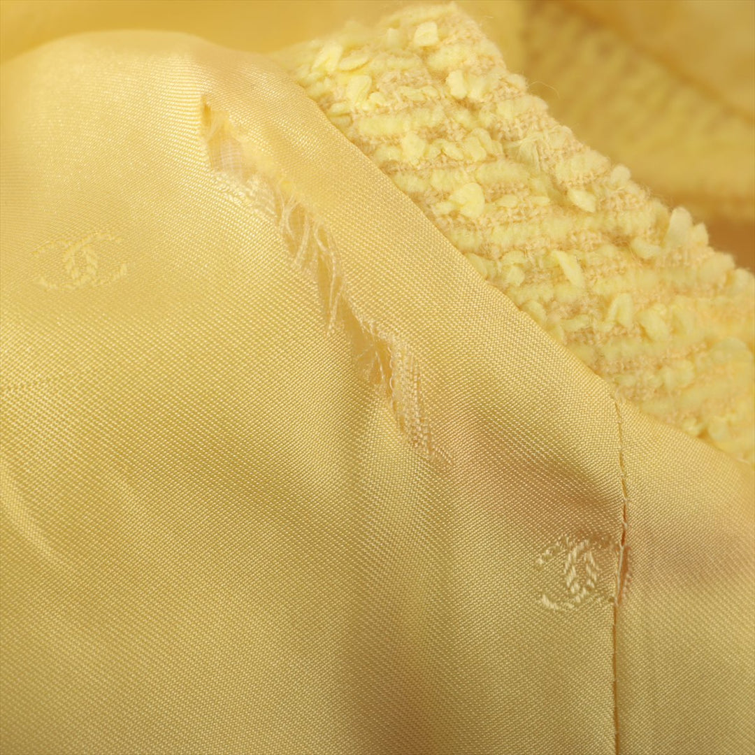 Top Quality Chanel Coconut Button 97C Twid Best 38  Yellow P08934V05275
