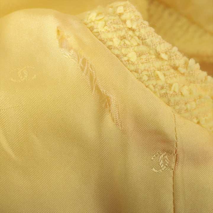 Top Quality Chanel Coconut Button 97C Twid Best 38  Yellow P08934V05275