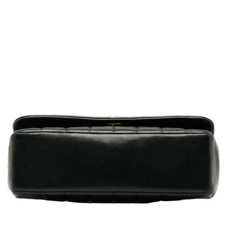 Top Quality Chanel Top Quality Chanel Mademoiselle Shoulder Bag Ram Skin Black