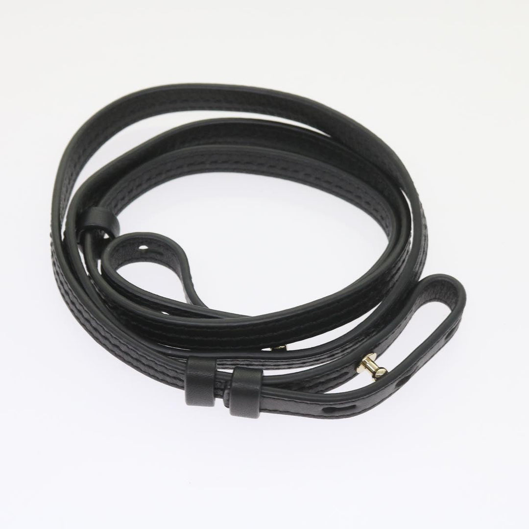Chloe Shoulder Bag Suede Leather Black 59147