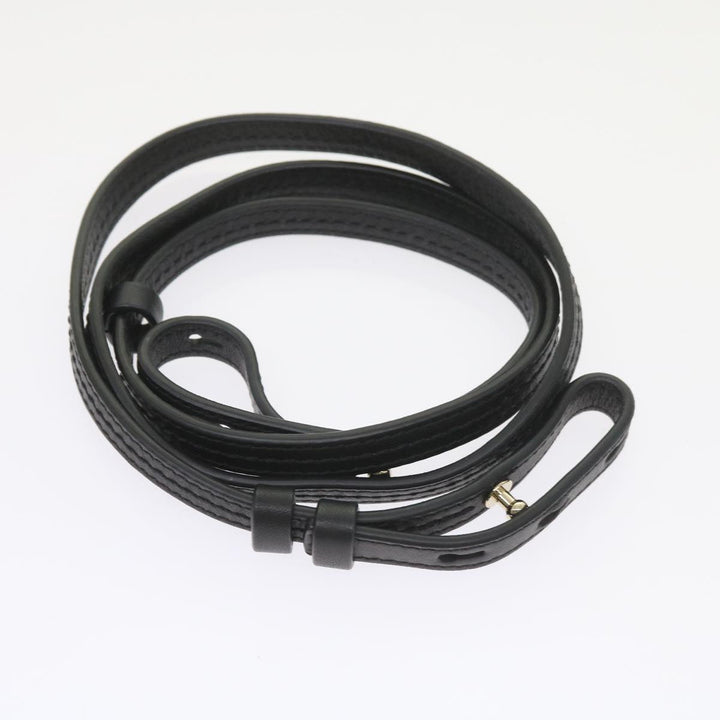 Chloe Shoulder Bag Suede Leather Black 59147