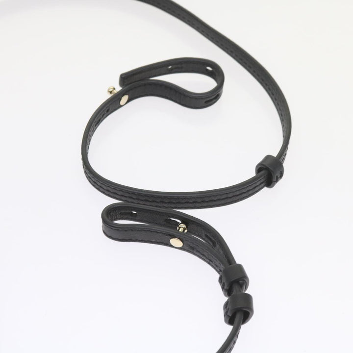 Chloe Shoulder Bag Suede Leather Black 59147