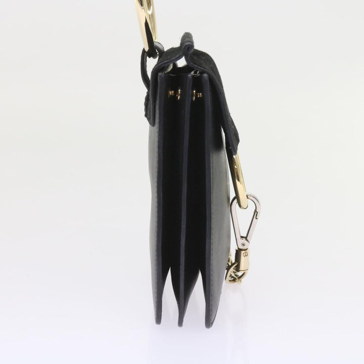 Chloe Shoulder Bag Suede Leather Black 59147