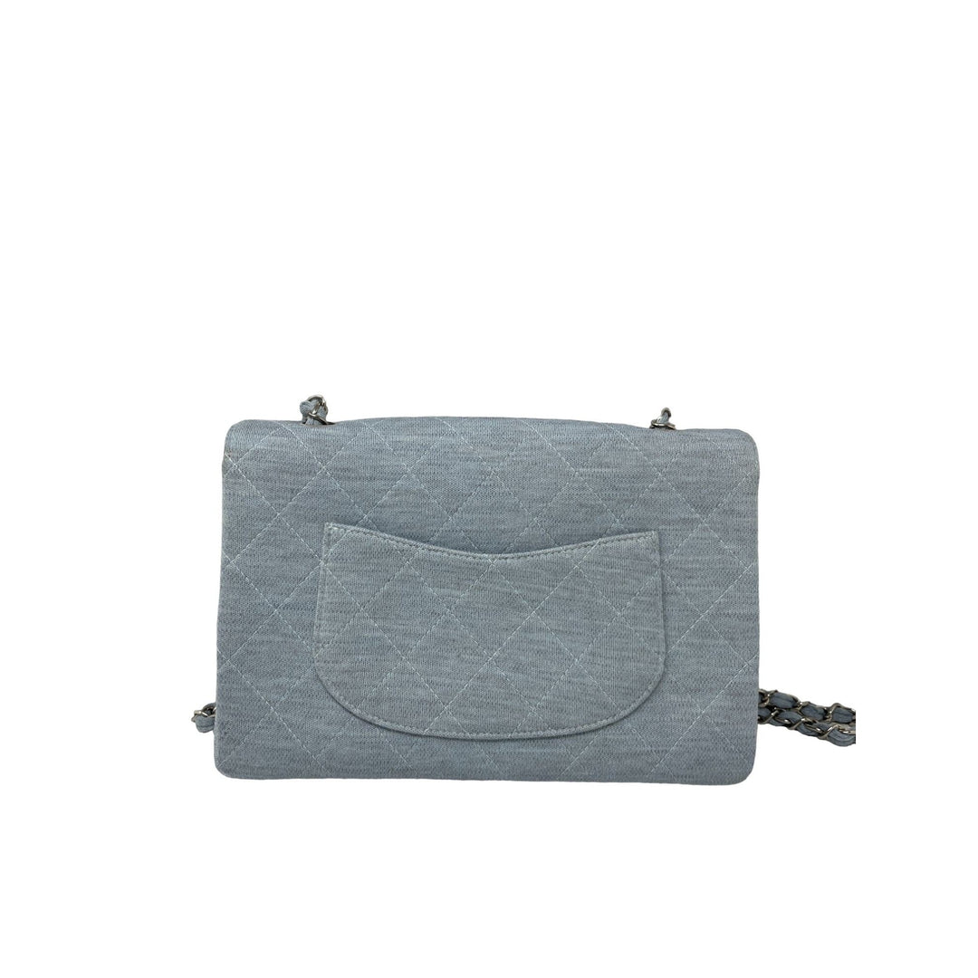 Top Quality Chanel Top Quality Chanel Timeless Blue Jersey Shoulder Bag - Blue
