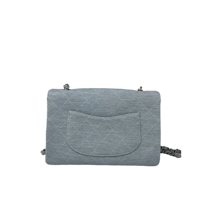 Top Quality Chanel Top Quality Chanel Timeless Blue Jersey Shoulder Bag - Blue