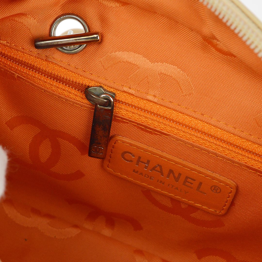 Top Quality Chanel Beige Calfskin Cambon Ligne Handbag
