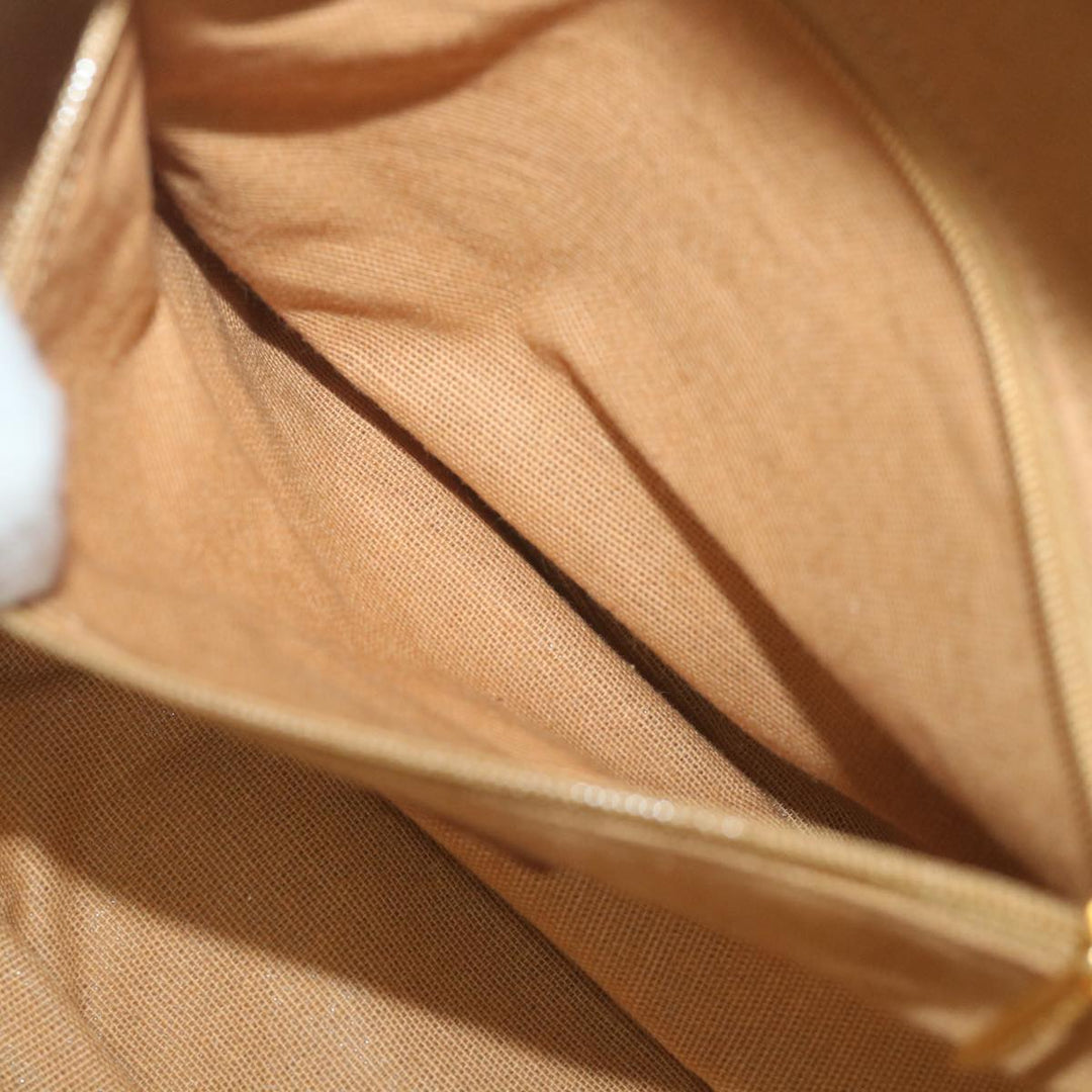 BurberrySs Hand Bag Leather Beige Auth 59466