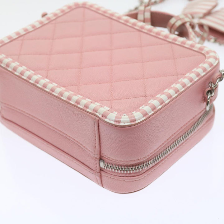 Top Quality Chanel Matelasse Chain Shoulder Bag Caviar Skin Wine Red CC Auth 59605A