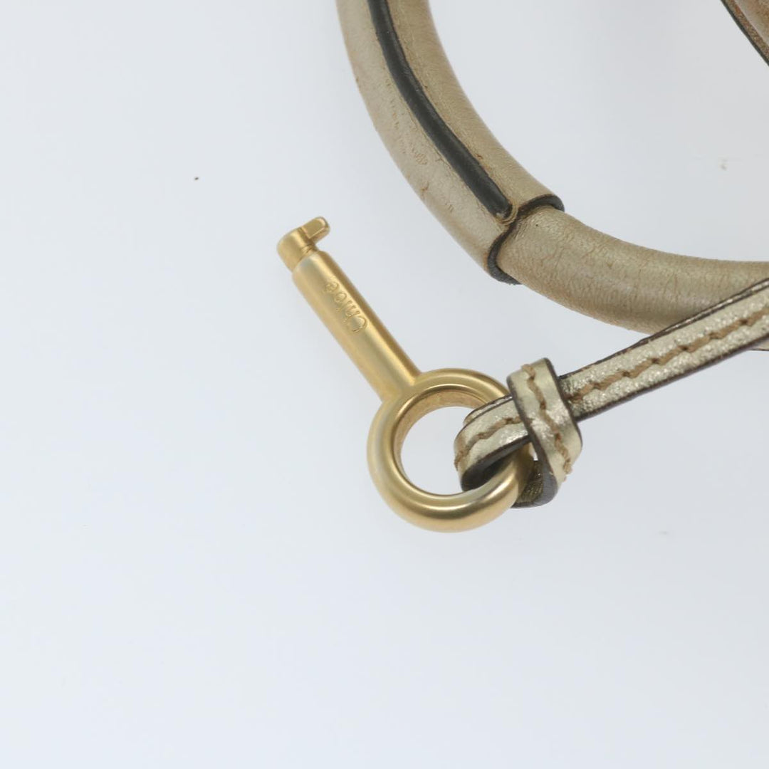Chloe Paddington Hand Bag Leather Gold Tone 01 10 51 5811 59696