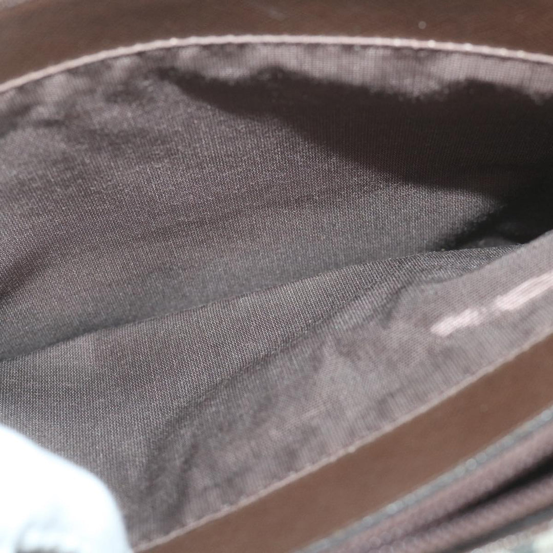 Burberry Nova Check Tote Bag Nylon Beige Auth 59816