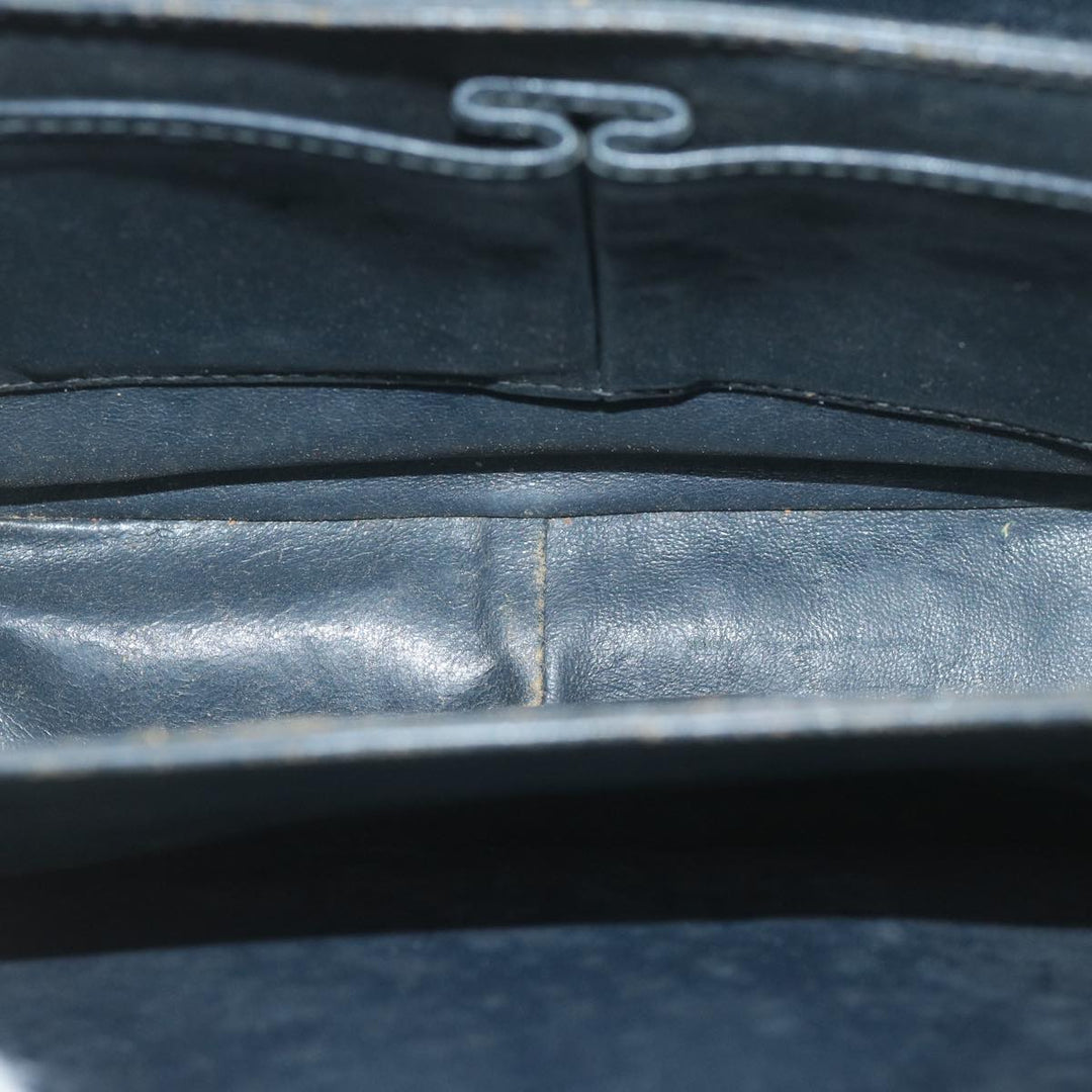 Celine C Macadam Canvas Shoulder Bag Navy Auth 59941