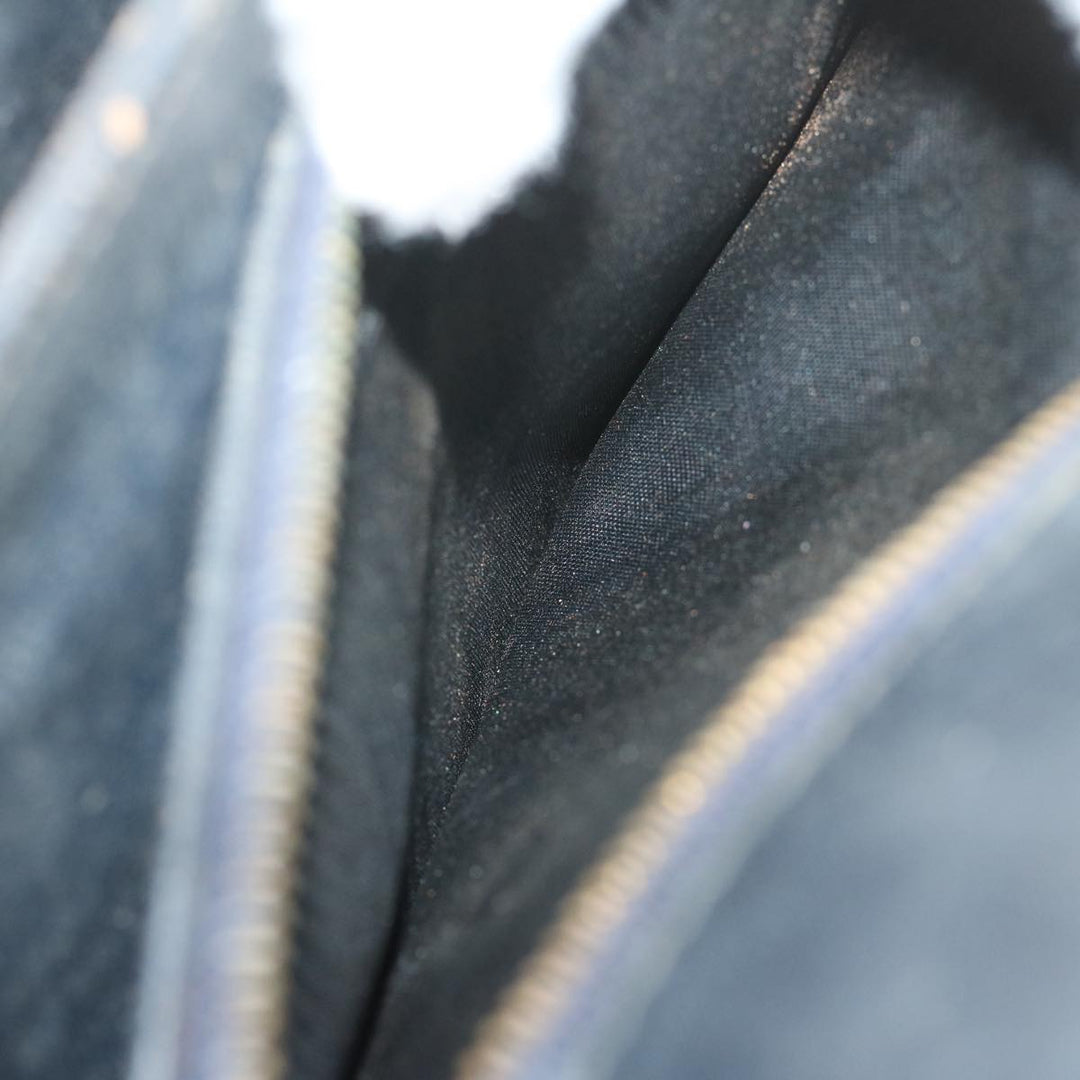 Celine C Macadam Canvas Shoulder Bag Navy Auth 59941