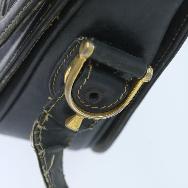 Top Quality Celine C Macadam Canvas Shoulder Bag Navy Auth 59941
