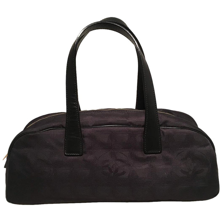 Top Quality Chanel Black Nylon Traveline Handbag
